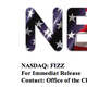 Header of National Beverage press release